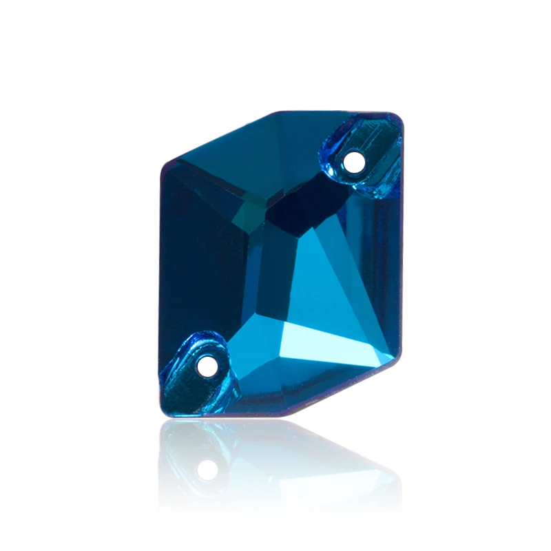 blue flame QIAO AAAAA пришить на камень высокое качество цвет Хрустальные стеклянные стразы для шитья на аксессуары DIY для изготовления одежды - Цвет: blue flame