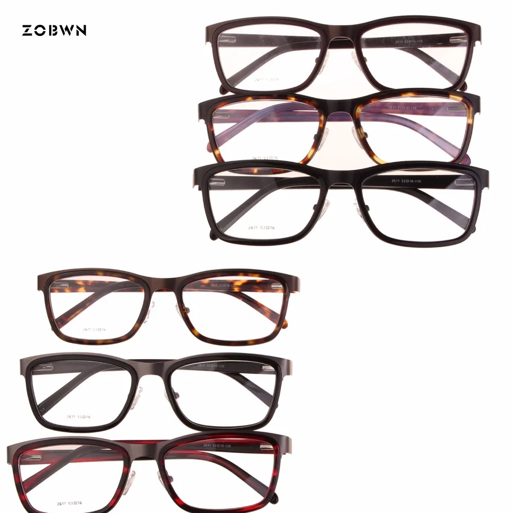 ZOBWN retro Glasses Frame Men mix sale Oculos de grau masculinos Spectacle armacao oculos Myopia Glasses Women lentes opticos