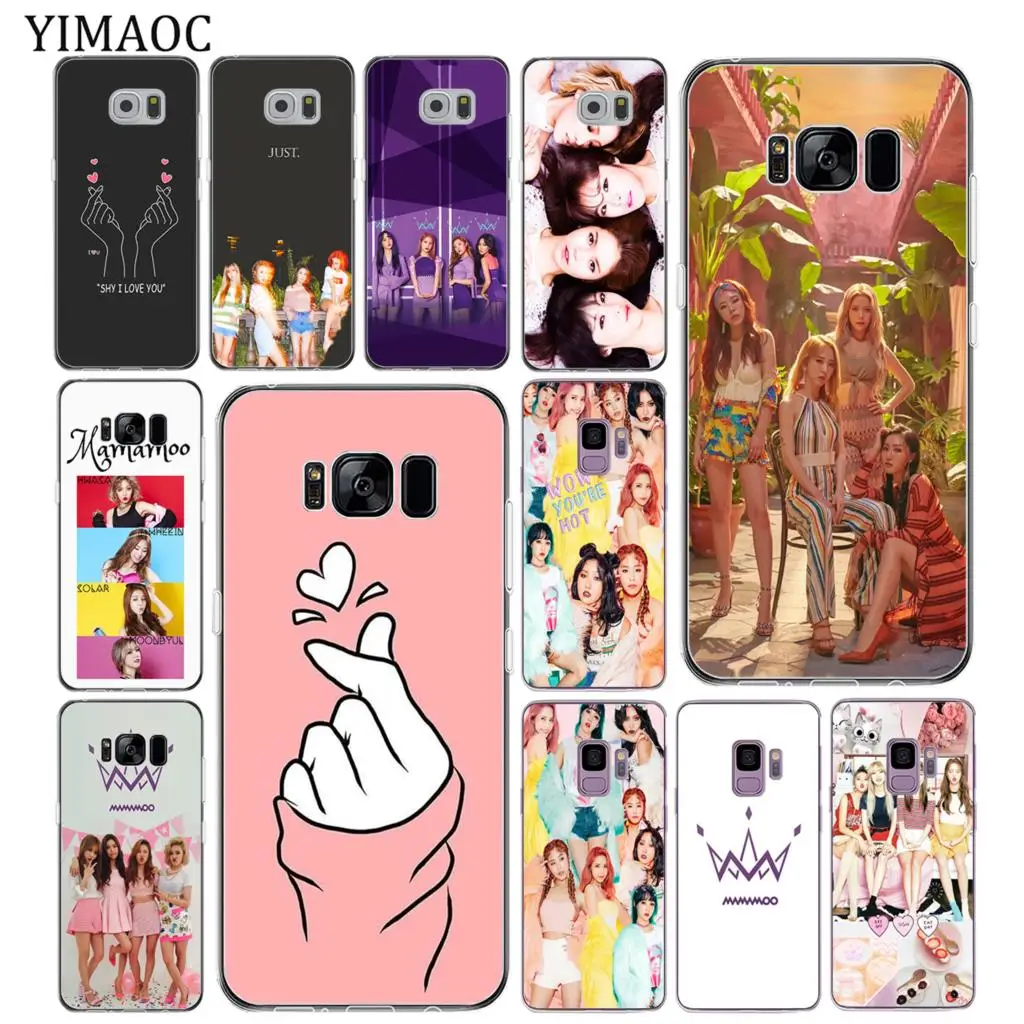 YIMAOC kpop mamamoo Мягкий ТПУ силиконовый чехол для телефона Samsung Galaxy S10 S9 S8 Note 10 Plus S7 Edge S10e