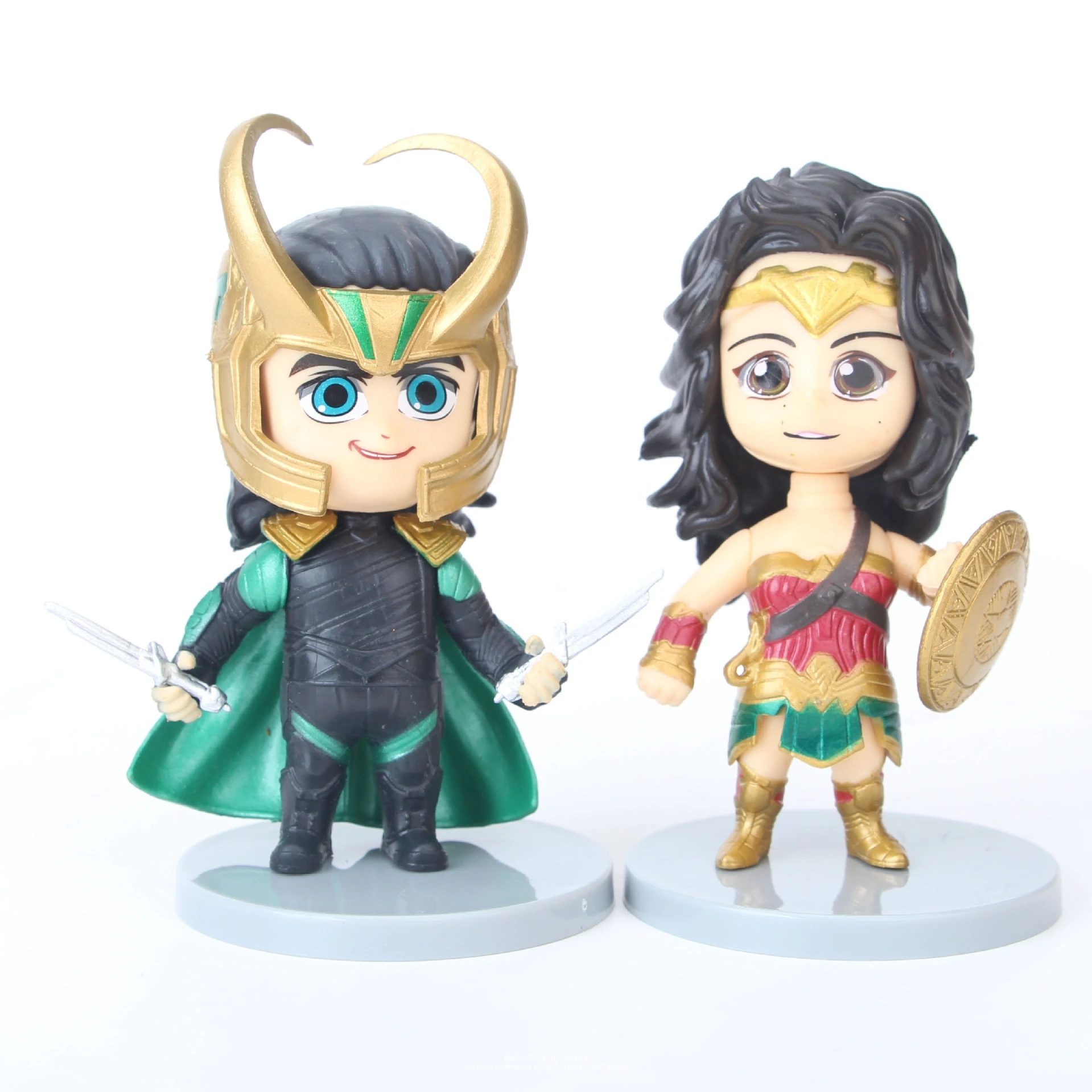 Фигурка героя мультфильма Disney Мстители Marvel Халк Черная пантера Локи 10 см