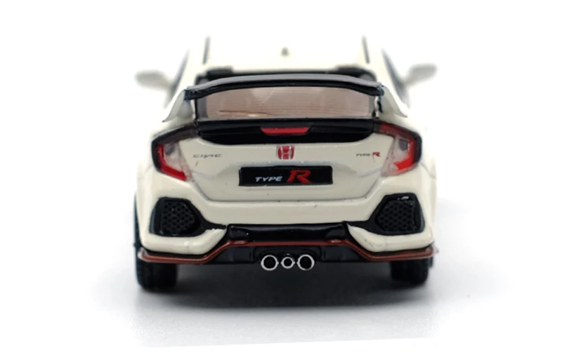 1/64 сплав Honda Civic Тип R Чемпионат белая модель игрушечные машинки сплав литье под давлением Металл Коллекция игрушек автомобиль для детей