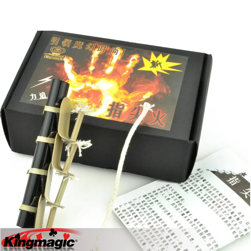

Finger Fire King Magic Trick Magia Magie Free Shipping