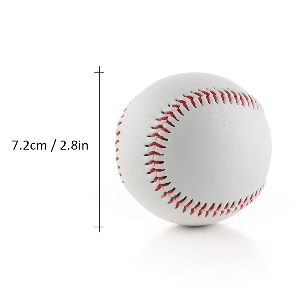Высокое качество 9 ручной работы Baseballs тренировочный мяч мягкое наполнение