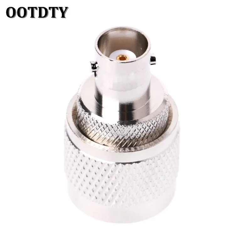 OOTDTY BNC K гнездо для UHF J PL 259 штекер прямой разъем РЧ коаксиального