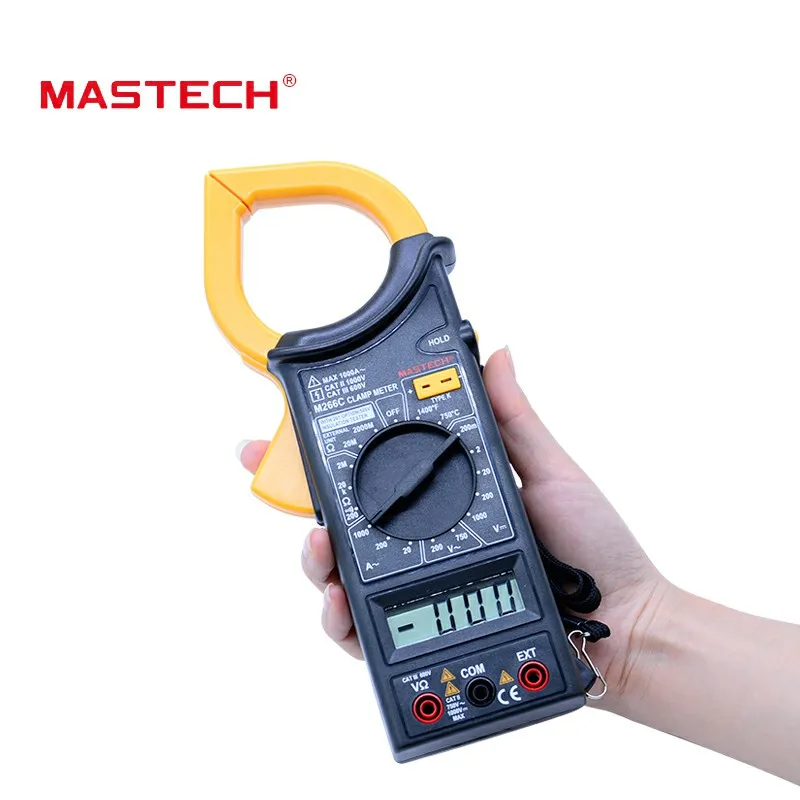 Цифровой токометр MASTECH M266C вольтметр Омметр переменный ток сопротивление