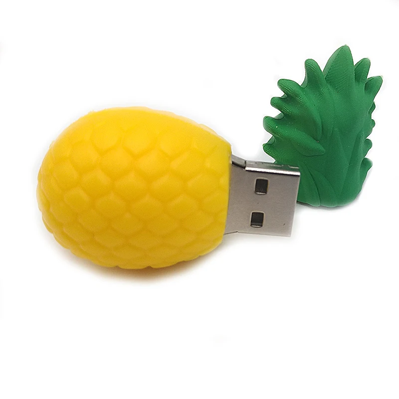 Pendrive USB flash drive 4GB 8GB 18GB 32GB 64GB cartoon fruits memory stick real capacity pen pineapple/watermelon/banana | Компьютеры и