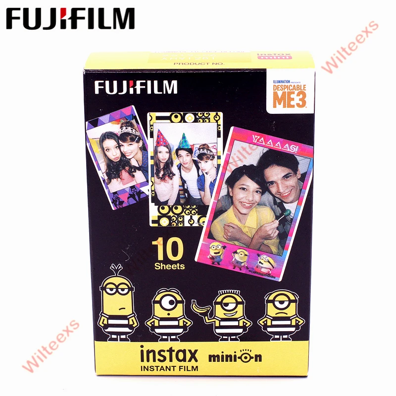 Fujifilm 10 листов фильм монохромный Радуга макарун Микки Алиса для Fuji Instax Mini 7 8 9 50s 7s 90 25 поделиться SP-1 мгновенный