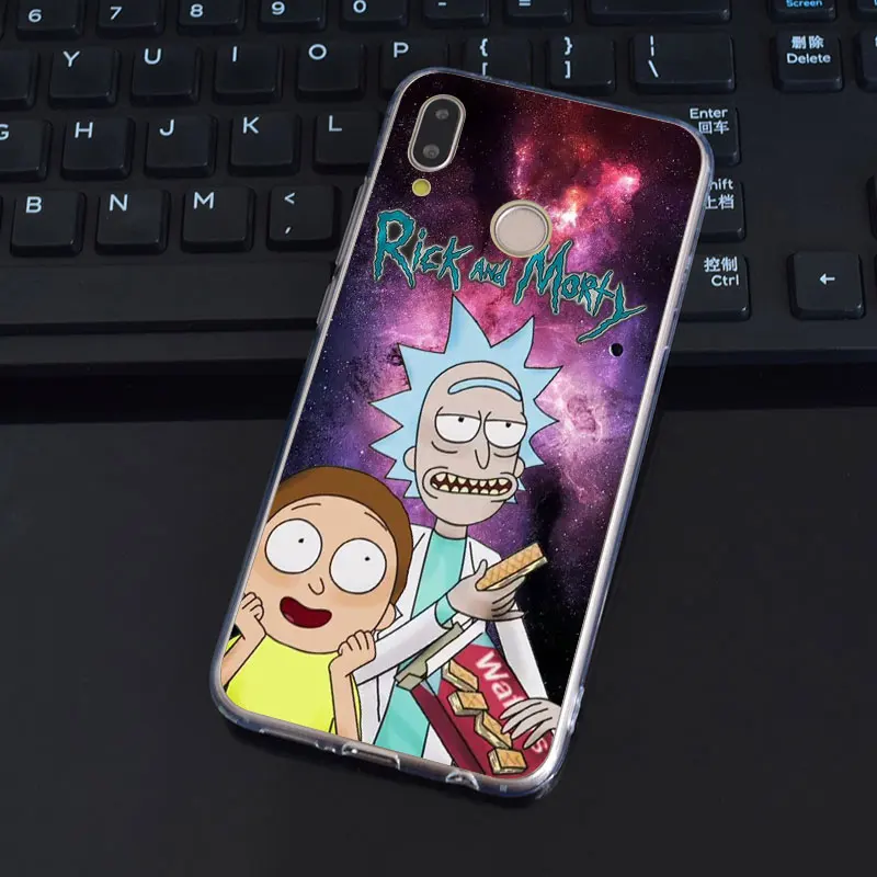 DREAMFOX L600 Rick And Morty Мягкий силиконовый чехол из ТПУ для Huawei Honor 6a 6C 7X9 10 P20 P30 Lite Pro P Smart