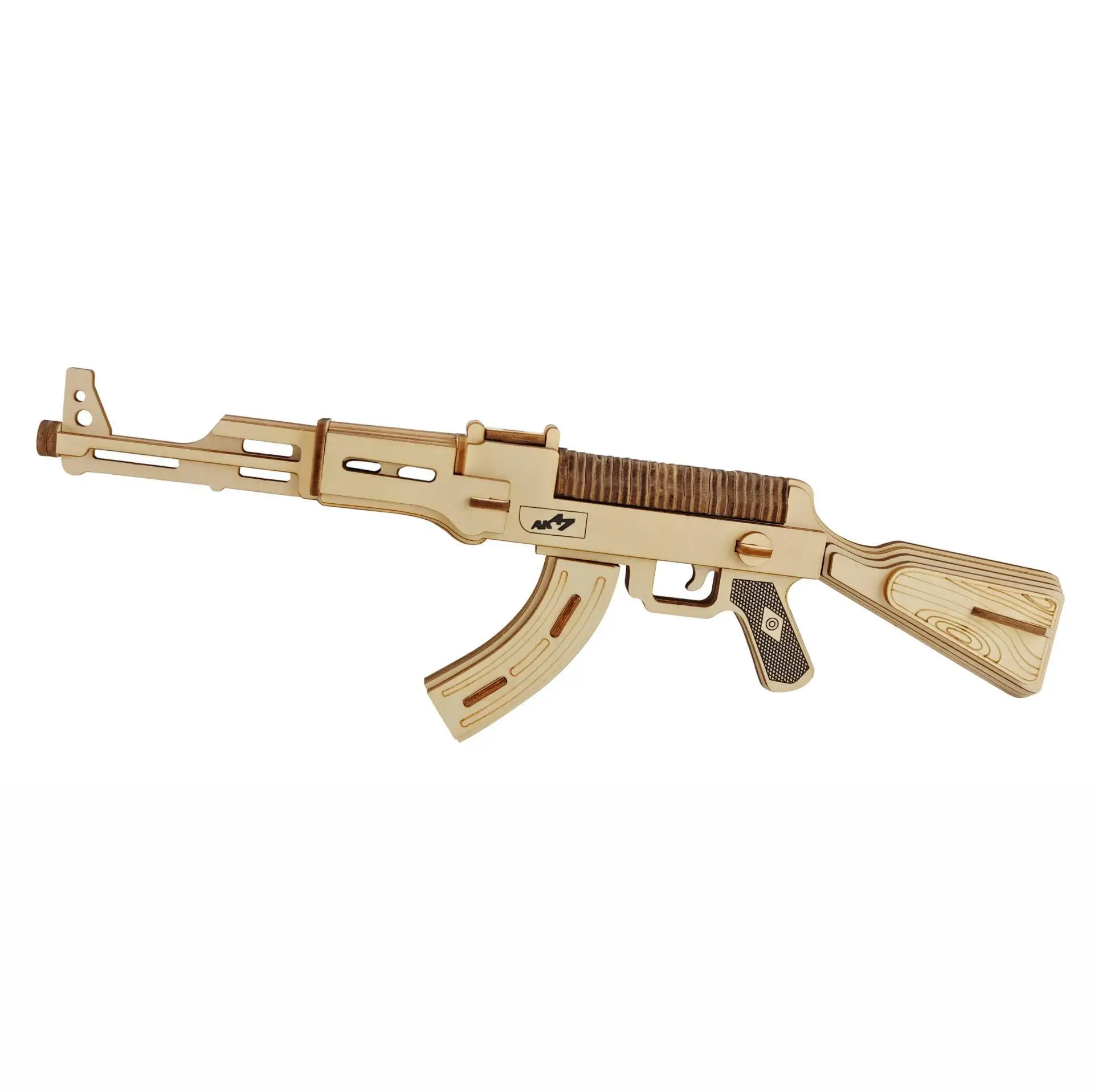 DIY AK47 модель пулемета 3d Трехмерная деревянная головоломка игрушечный пистолет для лазерной резки|Пазлы| |