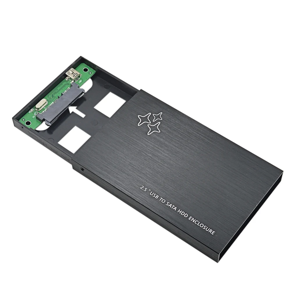 TISHRIC коробка для 2 5 дюймов SATA к USB 0 внешний жесткий диск HD HDD SSD DVD 500 ГБ корпус 1 ТБ