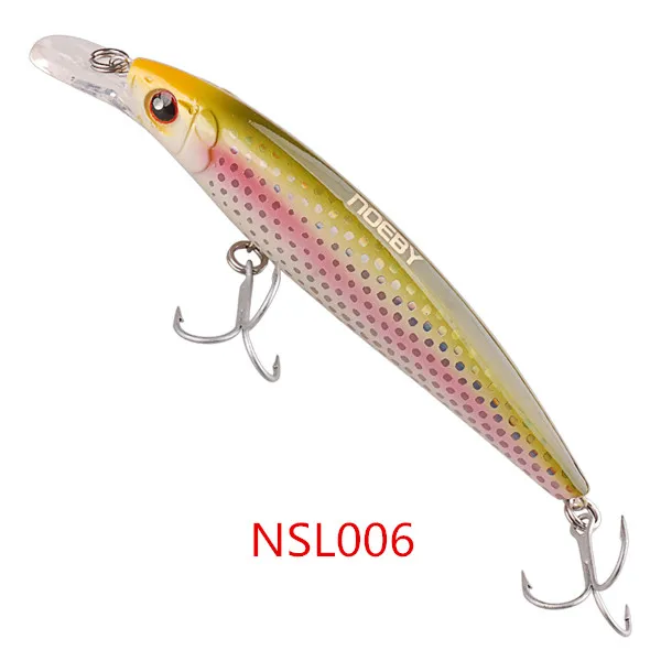 NSL006 Noeby Приманка Minnow 120 мм/22 г 100 мм/13,6 г плавающие рыболовные приманки Isca искусственная приманка Pesca Leurre рыболовные воблеры свимбейт - Цвет: NSL006