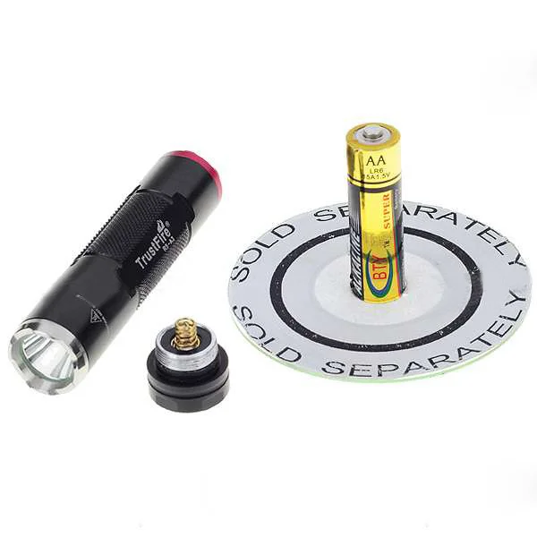 Высокопрочный светодиодный фонарик TrustFire R5 A3 Cree XP G 3 Mode 230 Lumen Memory (1 * батарея AA)|led