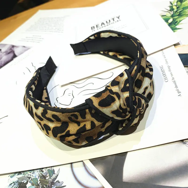 Винтажная богемная головная повязка для волос с искусственным рисунком 3 цвета