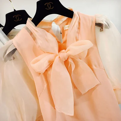 2019 модная уличная одежда новое поступление элегантная женская шифоновая блузка