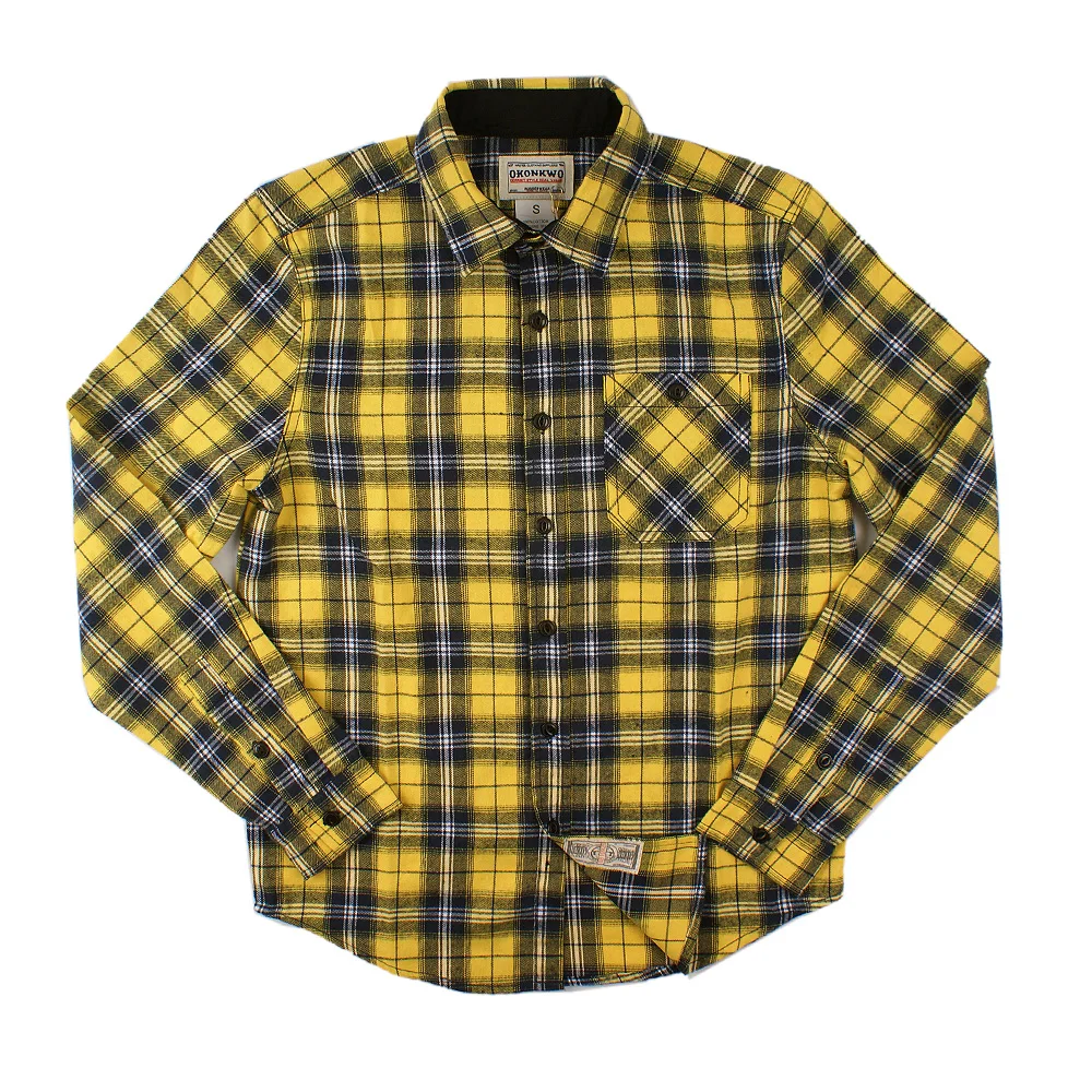 Хлопковая Клетчатая Мужская рубашка с длинным рукавом, Chemise Homme, красная, зеленая, Клетчатая Мужская рубашка, Повседневная, приталенная, Roupas Masculina, Осень-зима