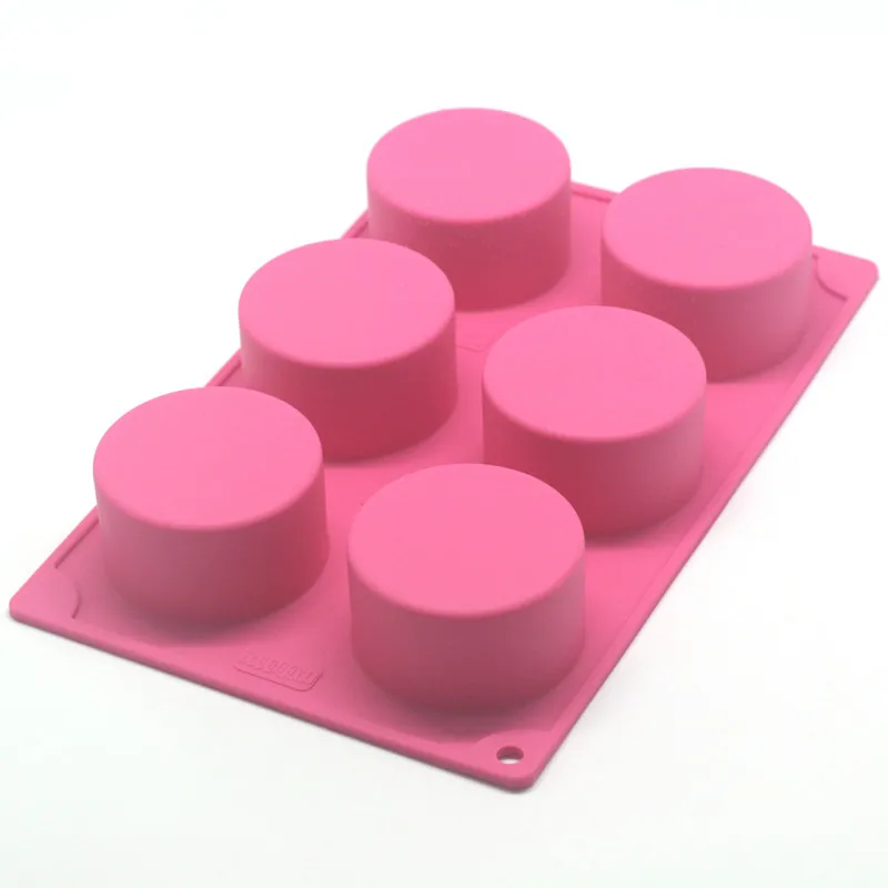 1 шт. инструмент для выпечки силиконовая форма 6 Полость мини тортов мусс пудинга