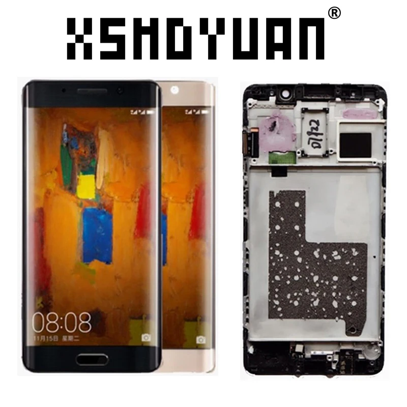 5 &quotдисплей SUPER AMOLED для Huawei Mate 9 Pro LCD с кодирующий преобразователь сенсорного
