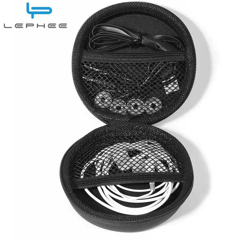 Earphone Case for headphone storage bag airpods Accessories Earbuds memory Card USB Cable Headphones Storage Bag Box | Электроника