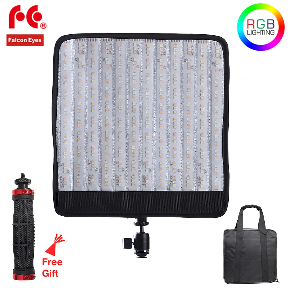 FalconEyes T12 RGB цветной 50 Вт 2700K 9999K двухцветный Регулируемый Диммируемый CRI 95