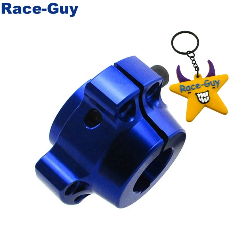 Blue Гоночный " 25 мм задние колеса ступицы для обоих 1/4"-28 и 5/1"-24 болты Go Kart дрифтовый Трайк - Цвет: Blue