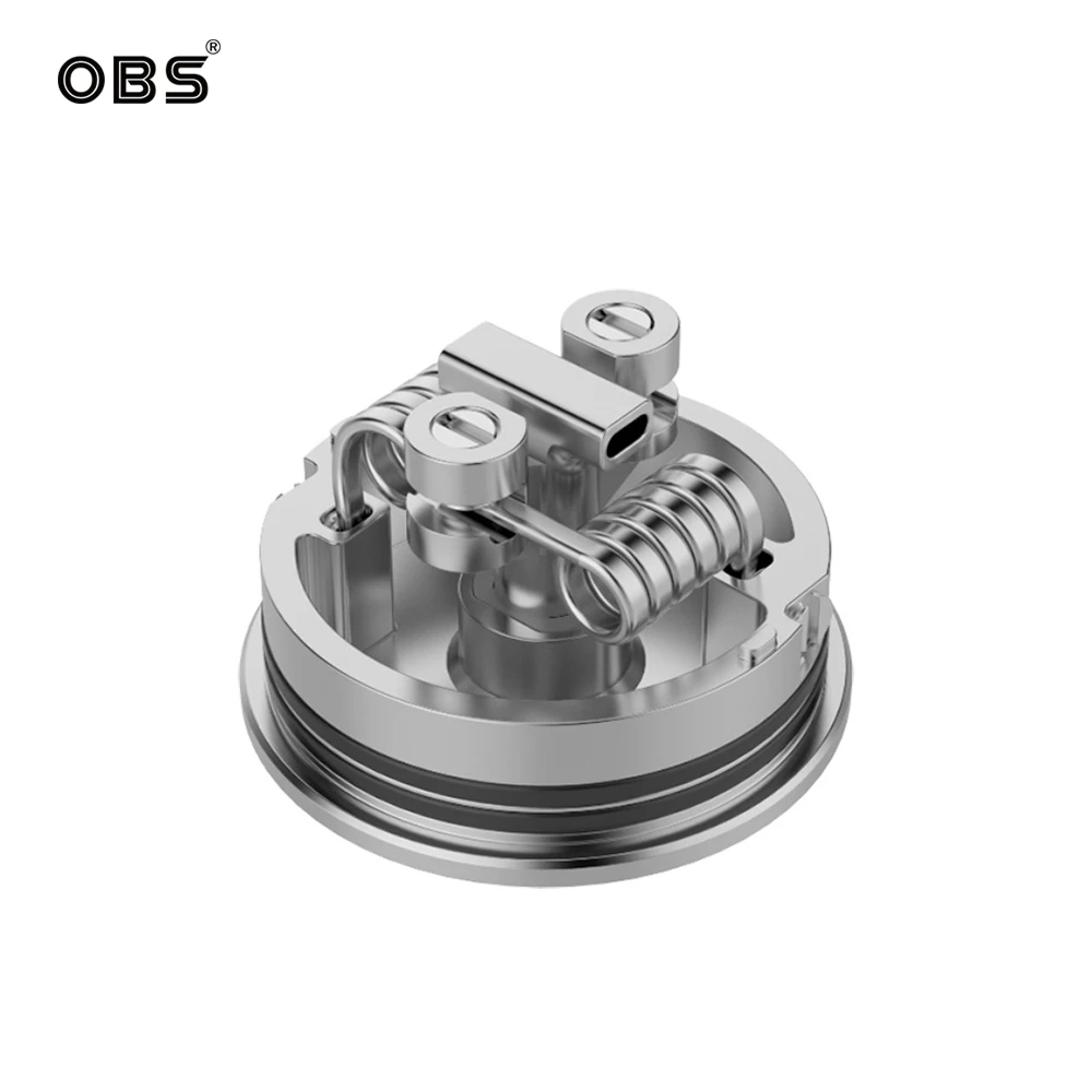 Original OBS Cheetah 3 RDA Tank Atomizer Middle Air Flow Updated Dual Coils Cloud Chasing E Cig Vape vape atomizer | Электроника