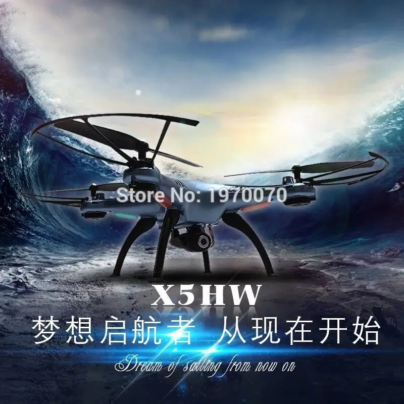Оригинальный SYMA X5HW 4CH 2.4CH Радиоуправляемый квадрокоптер Дрон вертолет Wi-Fi камера