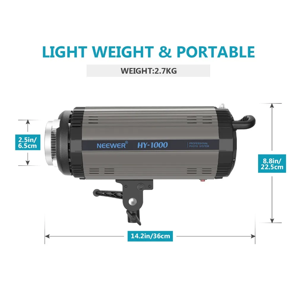 Neewer SL-60W LED Video Light White 5600K Version, 60W CRI 95+, TLCI 90+ with Remote Control and Reflector,Continuous Lighting