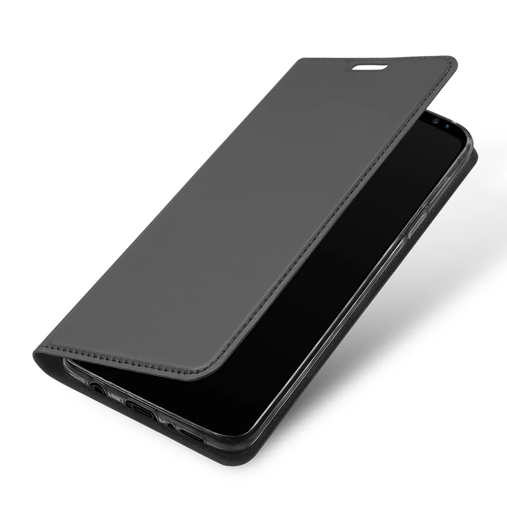 Роскошный кожаный флип чехол для Samsung Galaxy S9 с бумажником книги телефона Plus S9Plus Edge