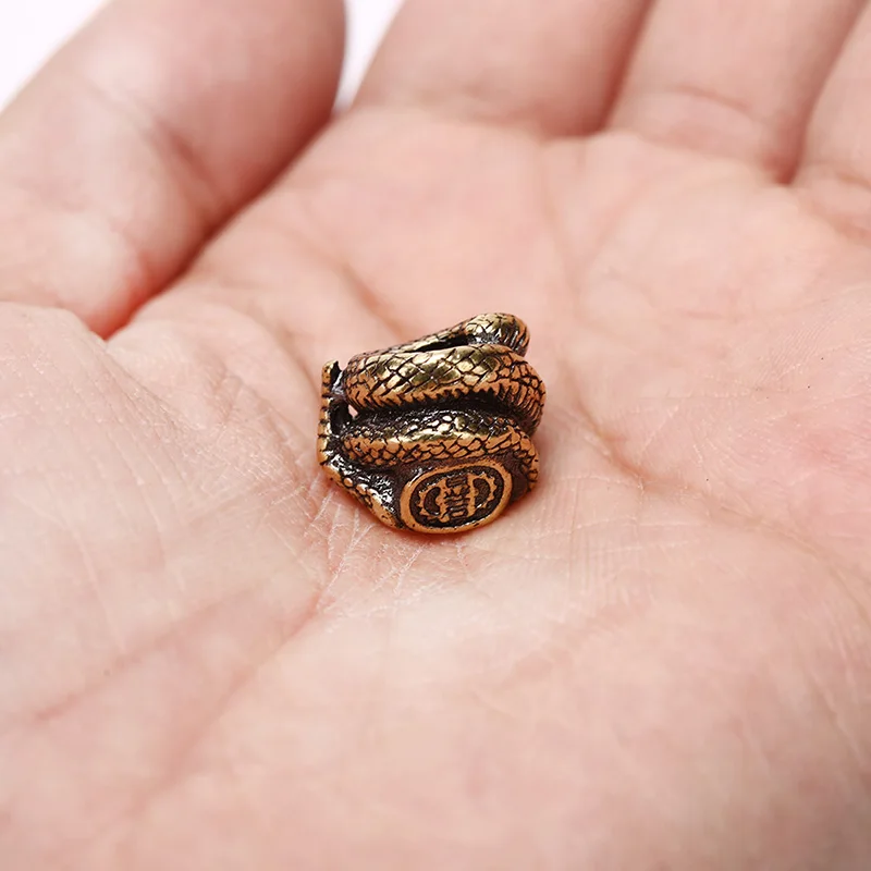 Paracord 1 шт. Открытый Винтаж Череп латунный нож бусины щит зонтик веревка шнурок перекрещивание