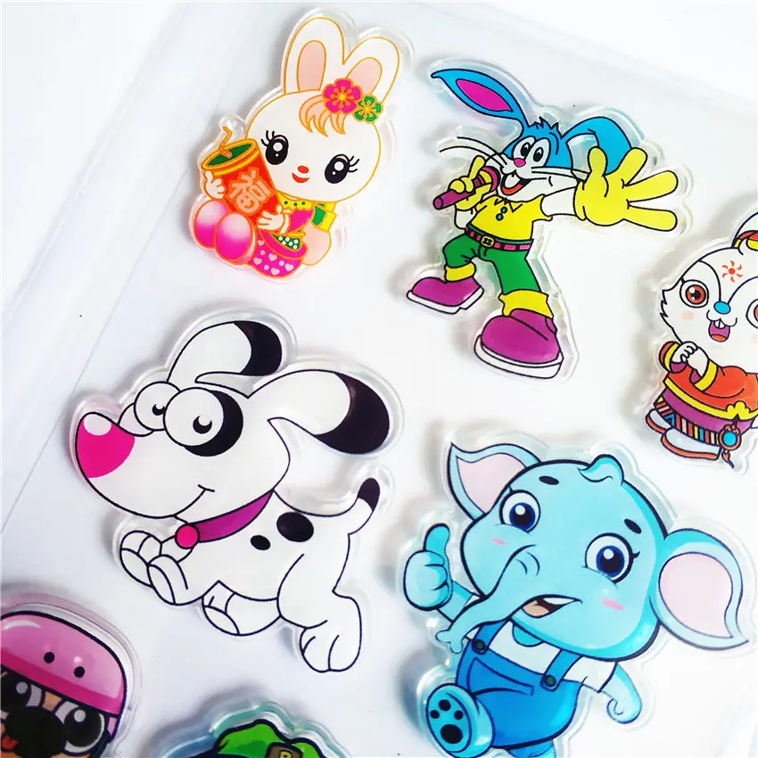 

PANFELOU Cute animals Transparent Clear Silicone Stamp/Seal DIY scrapbooking/photo album Decorative clear stamp sheets