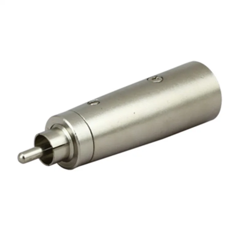2 шт. упак. хорошее качество 3Pin XLR штекер к RCA аудио адаптер Разъем для микрофонные