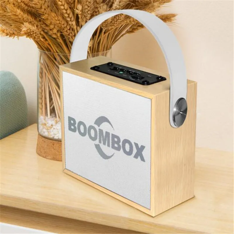 Портативный беспроводной Bluetooth динамик стерео большой мощности 10 Вт система TF fm