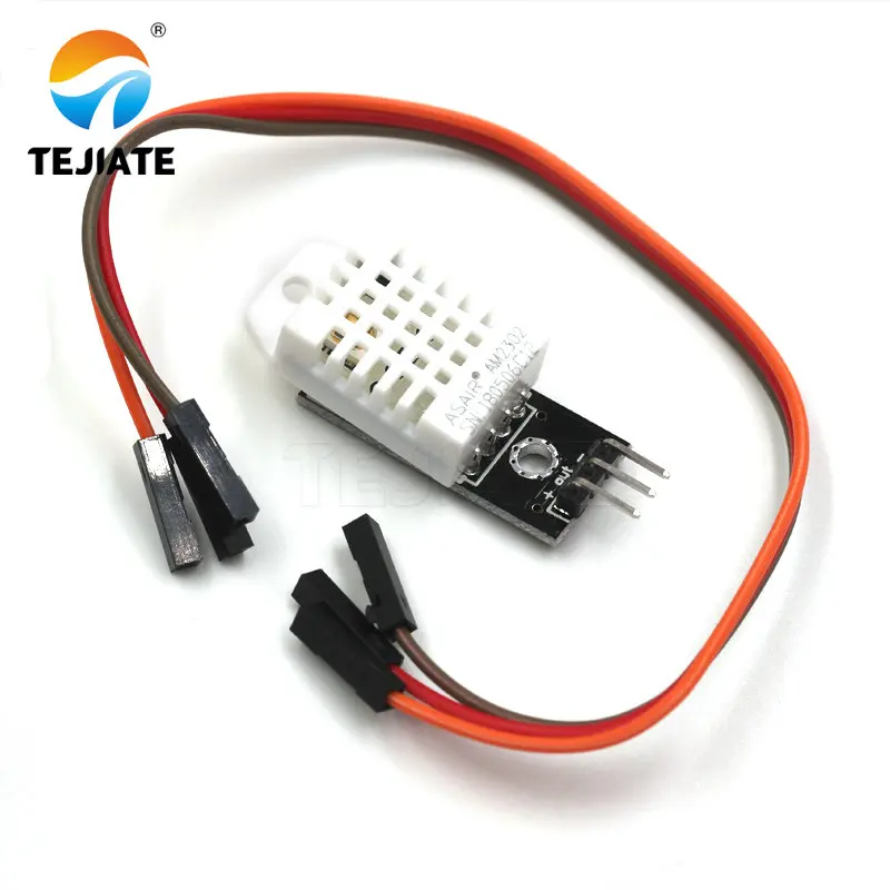 

TEJIATE DHT22 Digital Temperature and Humidity Sensor AM2302 Module+PCB with Cable Dropshipping
