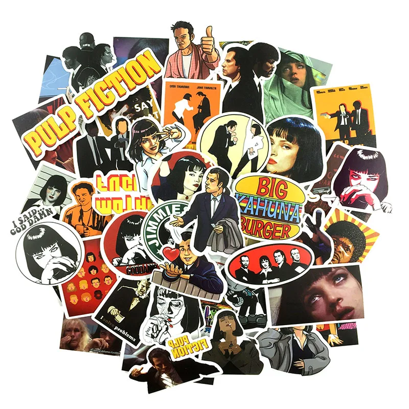 10/50 шт/уп целлюлозы Роман Фильм граффити Стикеры наклейки JDM набор сделай сам для