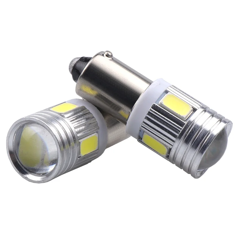 1 шт. BA9S 6 SMD 5630 LED Canbus лампы ошибок t4w h6w Автомобильные светодиодные лампы освещение салона автомобиля источник света парковка дневные ходовые огни 12V белый 6000K
