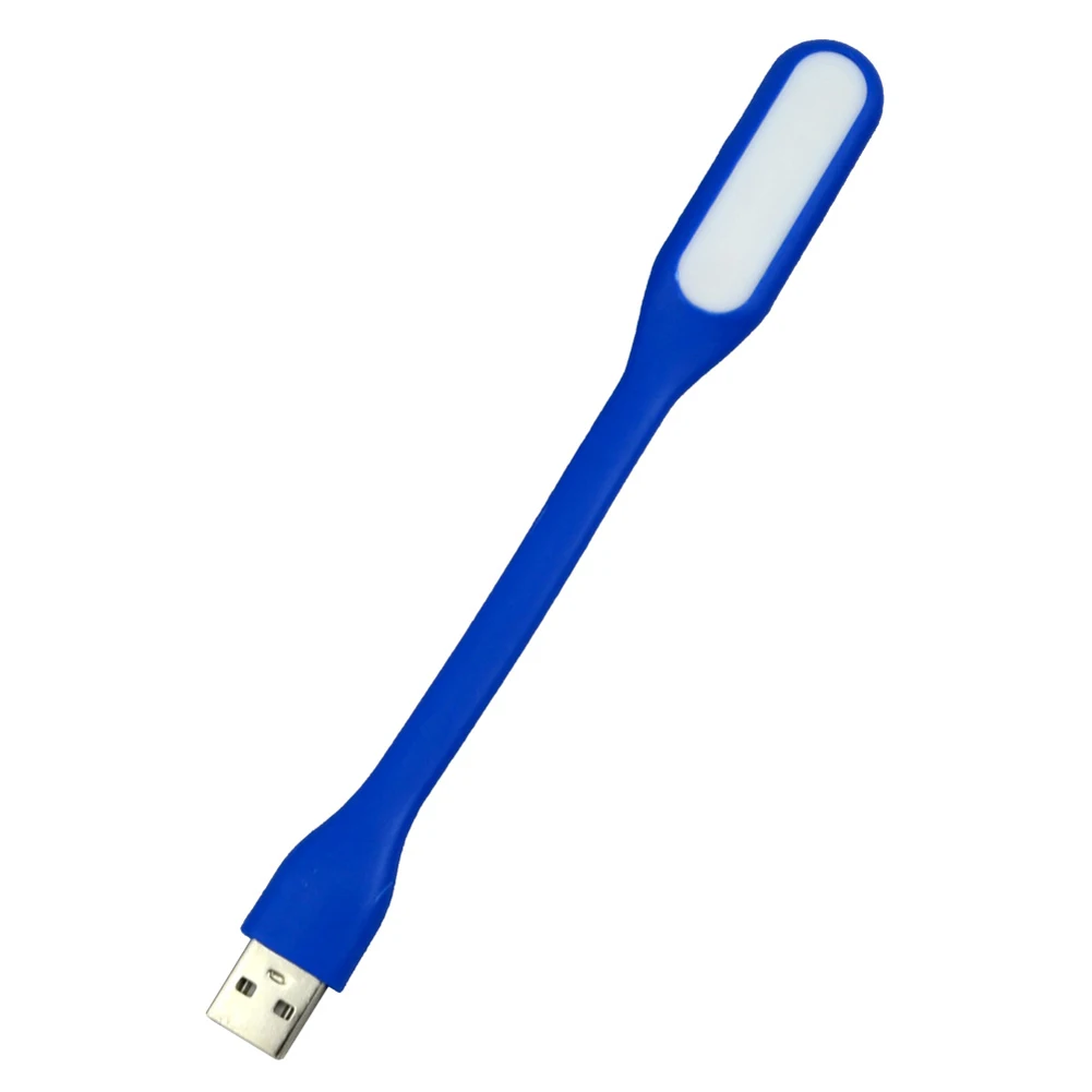 Blue TSLEEN дешевые мини USB светодиодный гибкий Фонарь Лампа для power Bank фонарик компьютера для подсветки клавиатуры ноутбука ПК ноутбука - Испускаемый цвет: Blue