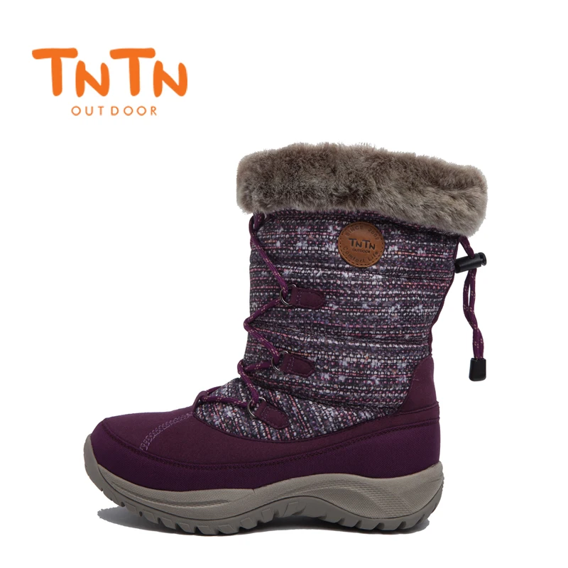 TNTN 2020 Winter Snow Boots For Women Waterproof Hiking Shoes Waterproof Hiking Boots Women Breathable Outdoor Sneakers Woman