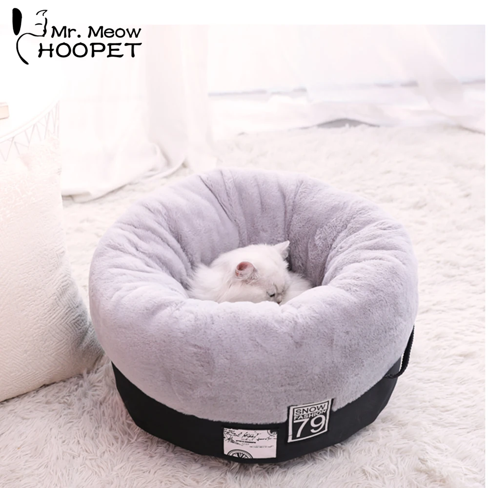 Корзина для кошек Hoopet мягкая зимняя Конура и щенков|Кровати подстилки кошек| |
