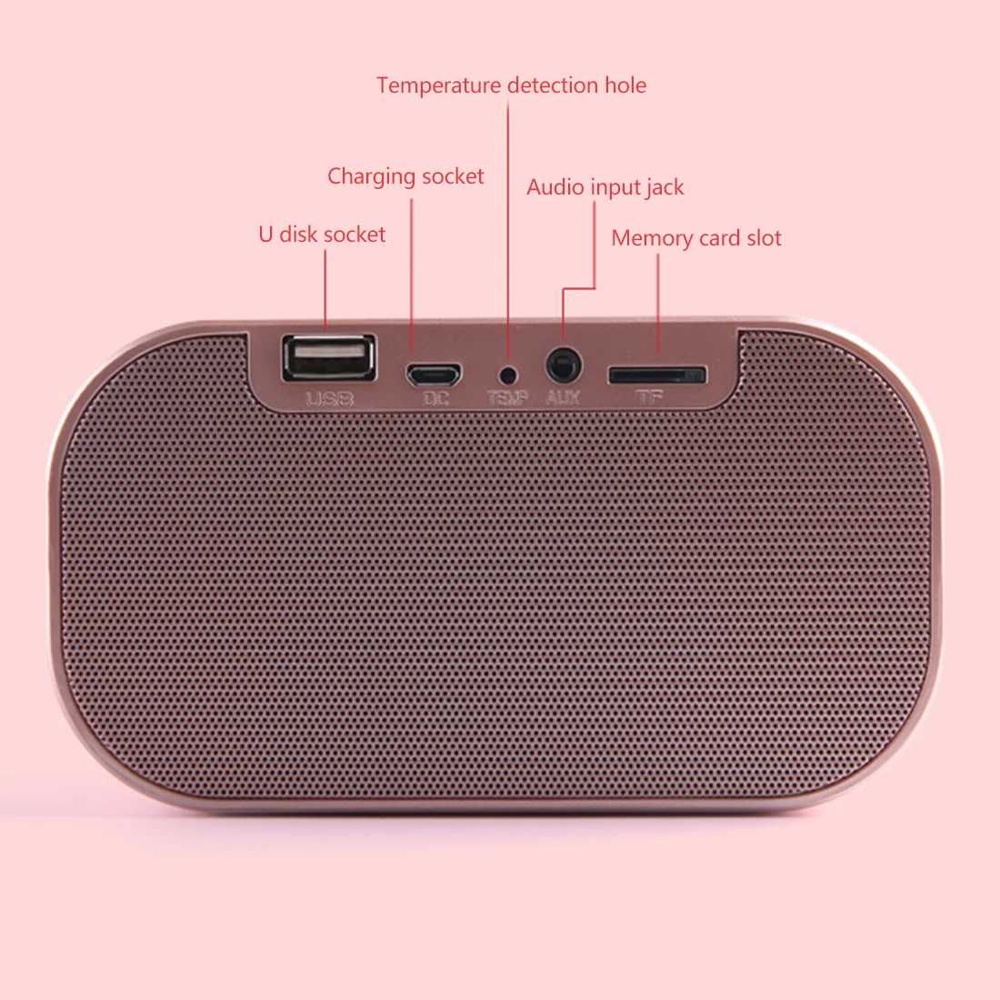 Креативный светодиодный Будильник с fm-радио беспроводной Bluetooth динамик поддержка Aux TF USB музыкальный плеер беспроводной для офиса спальни