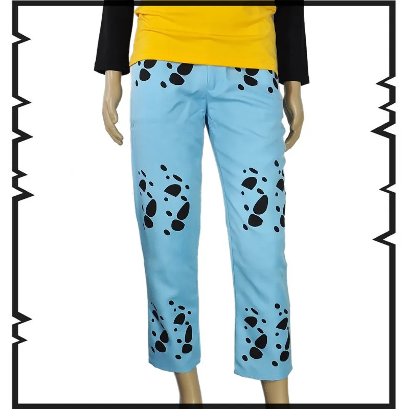 Аниме ONE PIECE Trafalgar Law Косплей костюмы хлопковые брюки повседневные европейский