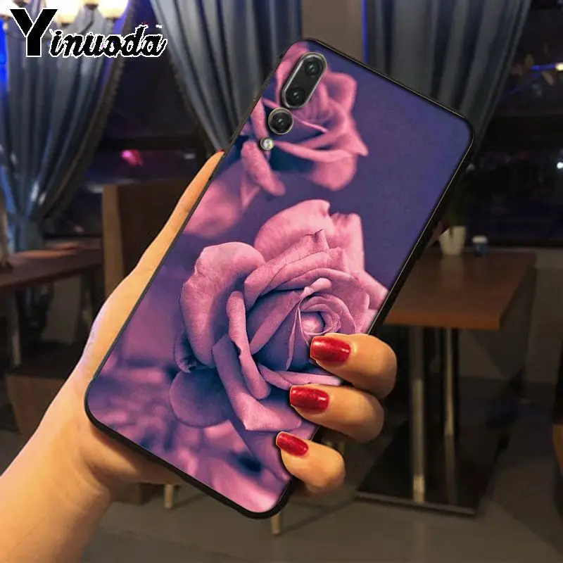 Чехол для телефона Yinuoda Love Heart Gold Rose Marble в полоску Huawei honor 8x20 7a P20Lite P10 Plus Mate10Lite Mate20 P20