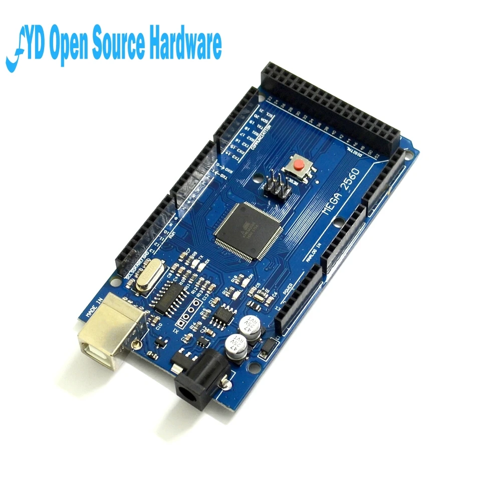 1 комплект Mega 2560 R3 Mega2560 REV3 ATmega2560-16AU плата+ USB кабель совместимый для arduino