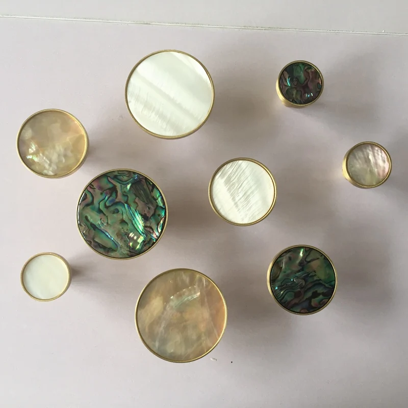 Круглый Декоративный кухонный шкаф из смолы ручки для шкафа дверные выдвижная