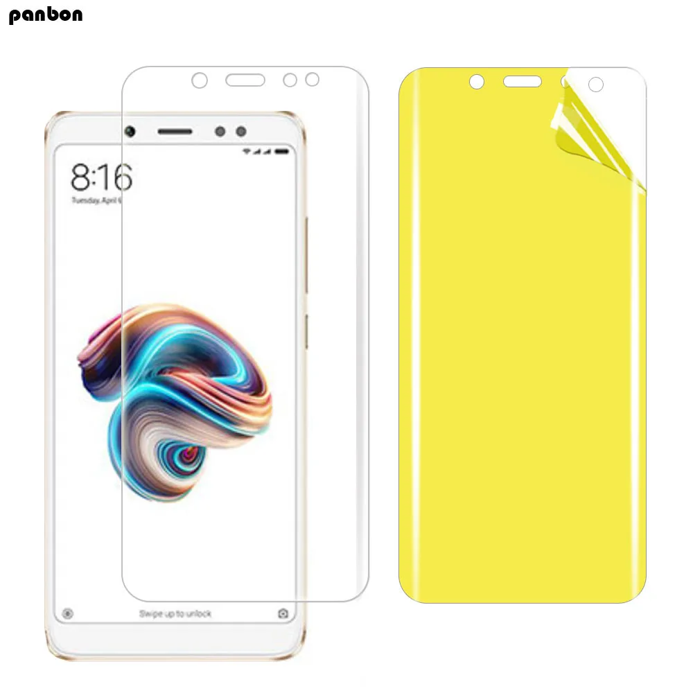 3D мягкая Гидрогелевая Передняя пленка для xiaomi Redmi note 7 6 5 Pro 5A Prime y1 lite защитная из
