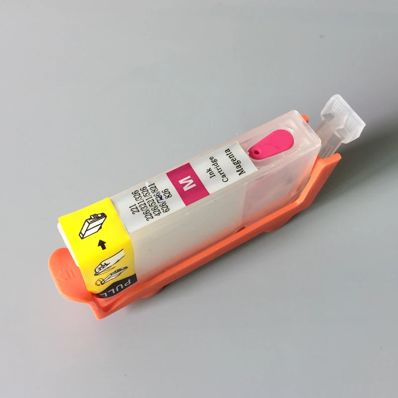 6 шт. для Canon PGI 820 CLI 821 многоразовые картриджи принтера PIXMA MP988 с чипами ARC|ink cartridge|ink