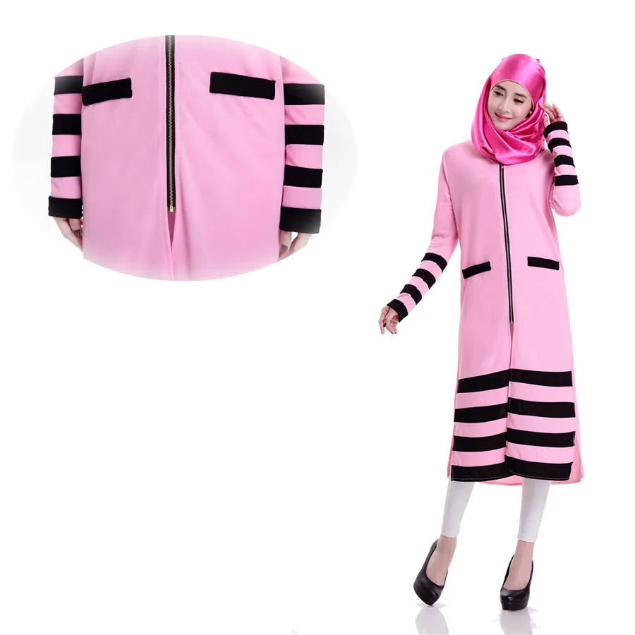 Восточные Абайи мусульманская одежда женская с длинным рукавом для женщин