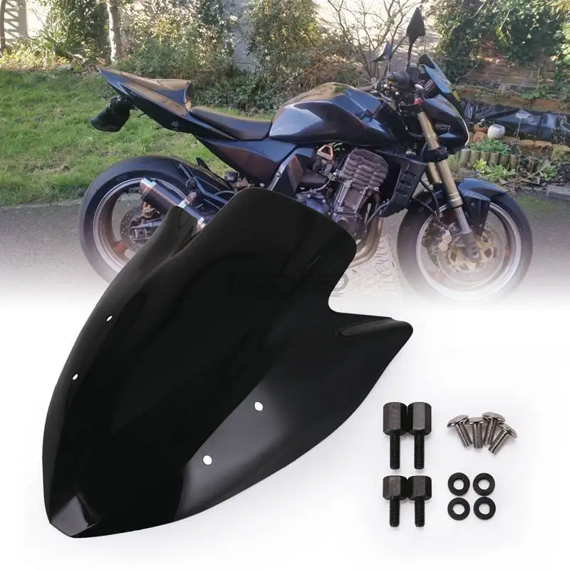 Лобовое стекло мотоцикла ветровое ветровые дефлекторы для Kawasaki Z1000 2003 2004 2005 2006