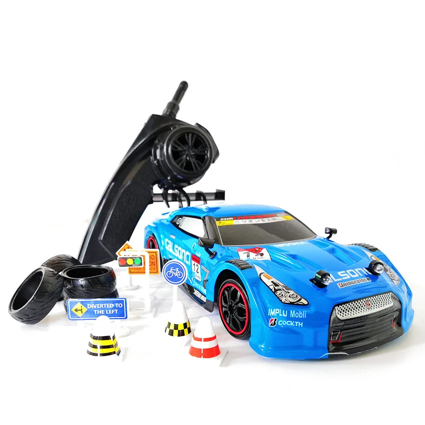 4WD привод Быстрый Дрифт дистанционное управление GTR автомобиль 2 4G