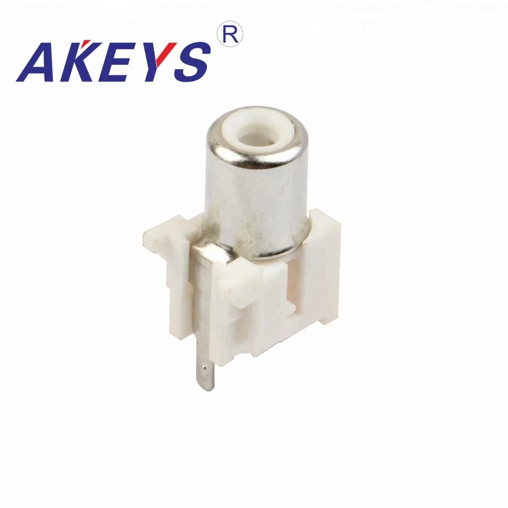 20PCS AV1-8.4-6 Audio Video AV Concentric 1 Female RCA Socket Jack Connector with straight foot | Обустройство дома