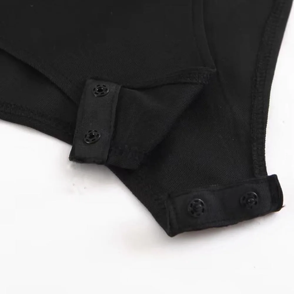 Ansfx Sexy Красочные Блёстки Лоскутная Холтер Deep V-Neck Fit комбинезон Средства ухода за кожей сиамские Средства ухода за кожей костюм Для женщин спинки майка комбинезоны
